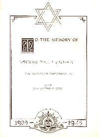 Book of Remembrance for Laufer