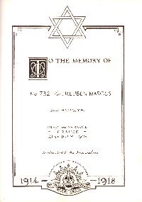 Book of Remembrance for Marcus