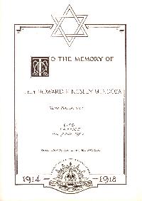 Book of Remembrance for Mendoza